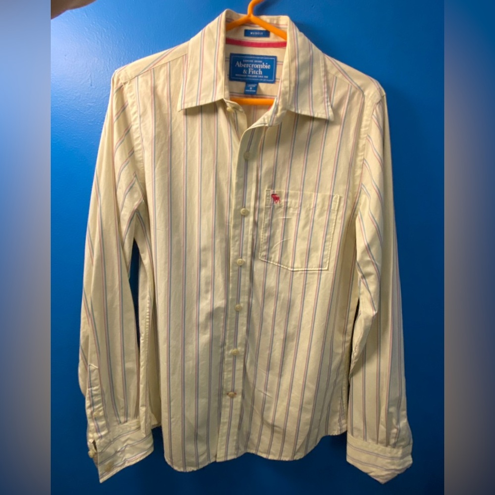 Small Abercrombie & Fitch button down dress shirt